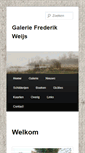 Mobile Screenshot of galeriefrederikweijs.nl